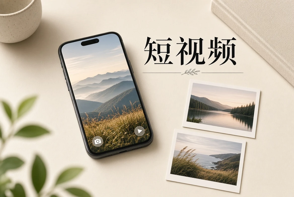 短视频导览内容视觉
